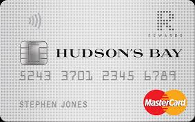 credit card hudson's bay master